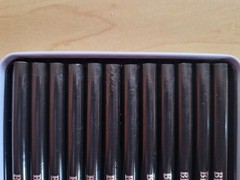 Brunel Franklin Charcoal pencils Set of 12 New Sealed 4 hard 4 soft 4 medium.Tin