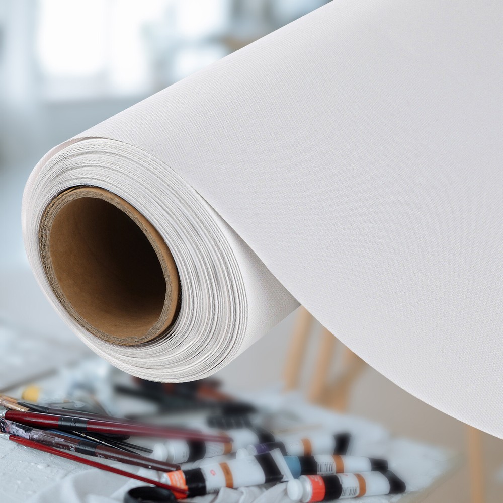 100FT Premium Polyester Canvas Roll Waterproof Matte for Inkjet Printer 24″ 36″