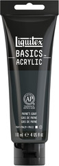 BASICS Acrylic Paint, 118Ml (4-Oz) Tube, Payne’S Gray