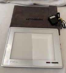 Artograph LightPad 930 12×9″ w/Power Adapter & Storage Bag, Model: 225-930
