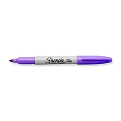 Sharpie Fine Point 1 Count (Pack of 1) Ultra Violet Standard Packaging