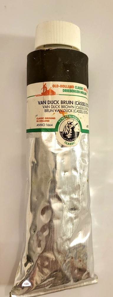 Old Holland Classic 225ML Van Dyke Brown Oil Paint A72 NOC With Box