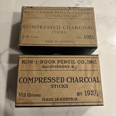 Very Rare Koh-I-Noor Compressed Charcoal Sketching Assortment 192/1