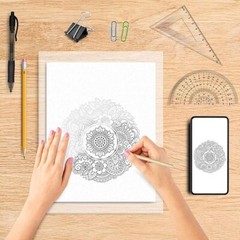 Tracing Paper for Drawing Trace Paper -PSLER 200 Sheets White Translucent Traci