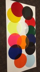 TRANSPARENT Acrylic Plexiglass 1/8″ Plastic Sheet Circles Rounds