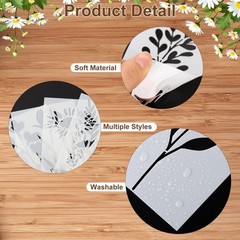 80Pcs Stencils for Painting, Stencils for Crafts Reusable Flower Wall Stencil…