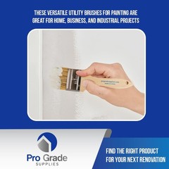 24 Pack Chip Paint Brushes Natural Bristle Set for Art Epoxy Stain Glue Paint
