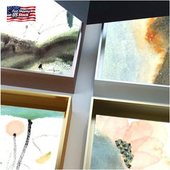 DIY Metal Floating Frame for 16X20 Canvas,1.5“ Deep.Picture Art Wall Décor,Art C