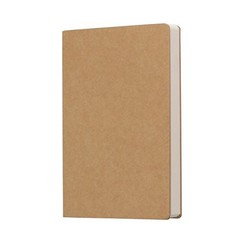 Kraft Cover Blank 100g Full Wood Paper Sketch Book – 112 Sheets / 224 Pages –