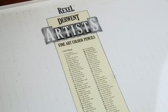 Rare Vintage 1980’s Rexel Cumberland “Derwent Artist Fine Art Colour Pencils”