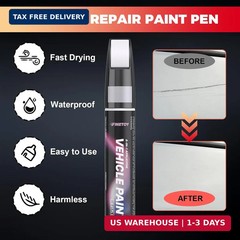 White Frost Tricoat(GP5/WA485B) Touch up Paint for Buick, Quick & Easy Fix for C