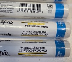 Sharpie Water Based Yellow Poster-Paint 5pk