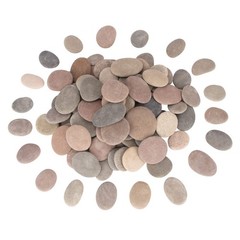 about 94 Pcs 100 Pcs18 Pounds Craft Rockspainting Rocks2.1″3.5″ River Rocksf