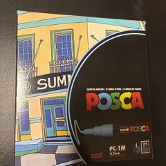 21 ct Uni Posca PC-1M Paint Marker Set Water-Based 0.7mm Art Pens **NEW SEALED**