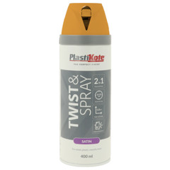 SPRAY PAINT PLASTIKOTE TWIST & SPRAY 400ML CHALK MATT SATIN GLOSS PRIMER SEALER