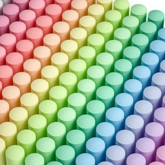 Feela 168 Pack Jumbo Sidewalk Chalk Set for Kids – 14 Colors