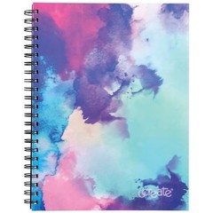 Sketch Book 9×12 72lb 70 Sheet Spiral Bound Perforated Pages Watercolor Design