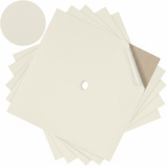 Leather Construction Paper for Graduation Cap Decorations 10×10 Inches Beige