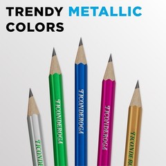 Artist’s Choice: 150 HB Soft Metal Colored Pencils, Pre-Sharpened Perfection