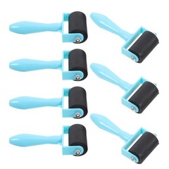 7 Pcs Rubber Roller for Crafts Printmaking Art Tools Ink Printing