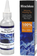 Silicone Pouring Oil Pure Silicone Oil for Creating Cell in Acrylic Paint Resin