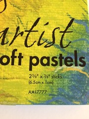 Art Alternatives Soft Pastels Greens White Gray Black 24 Count