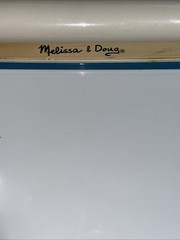 Double-Sided Tabletop Art Easel Dry-Erase Board, Chalkboard, New Roll Of Paper