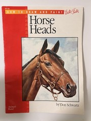 Horse Heads Don Schwartz Walter Foster HT135 Drawing Painting Art Book 1998