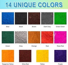Iron Oxide Pigment GREEN Art Candle Brick Tile Epoxy Resin Clay Dye Plaster DIY