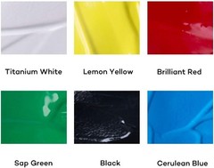 1/2 Gallon Acrylic Paint Set for Artists – Fast Drying