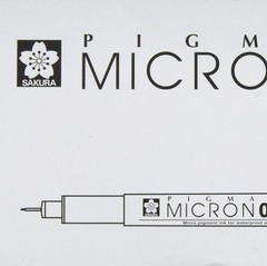 50151 Micron Pen, 02-0.30mm Tip, Black Ink, of 12 Pens