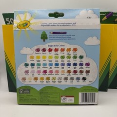 Crayola Colored Pencils 50 Count Pre-Sharpened Bulk Lot of 5 New