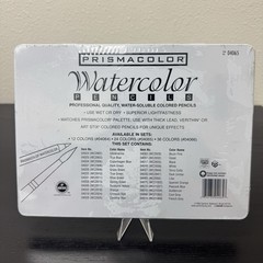 PRISMACOLOR Watercolor Pencils – # 4065 – 24 Pencil Set in Tin – New & Sealed