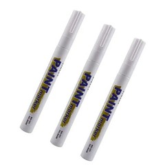 3 PCS Waterproof Permanent Paint Marker Pen Car Tyre Tire Tread Rubber Metal NEW