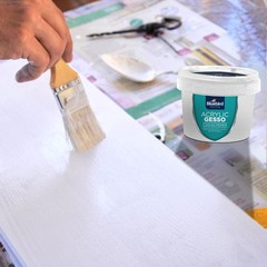 BLUEBIRD Heavy Gesso Primer for Acrylic 5.3 Ounce (Pack of 1), White