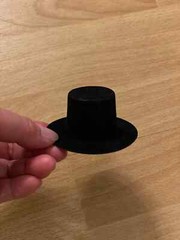 CalCastle Craft 1 Pc Top Hat 2″,2.5″,3.25″ 4″, 4.5″, 6.5″, 8″ Party Decoration