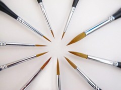 Professional 10-Piece Kolinsky Sable Brush Set for Watercolor & Acrylic Painting