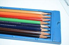 General’s Kimberly Watercolor Drawing Pencils set of 8 Cool Colors Vtg