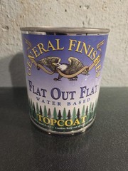 General Finish Flat Out Flat Water Based Top Coat
