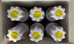 Uni-Paint 63735 PX-30 Oil-Based Permanent Marker, Bold Line, Yellow, 6-Pack