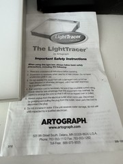 Light Tracer by Autograph Light Box, 12” x 10” Model 225-365 Tested Works