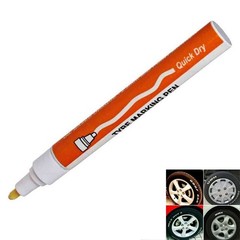Tire Paint Marker Pen For Tight Seal Ink Paint On The Scratch Area Paint Cover