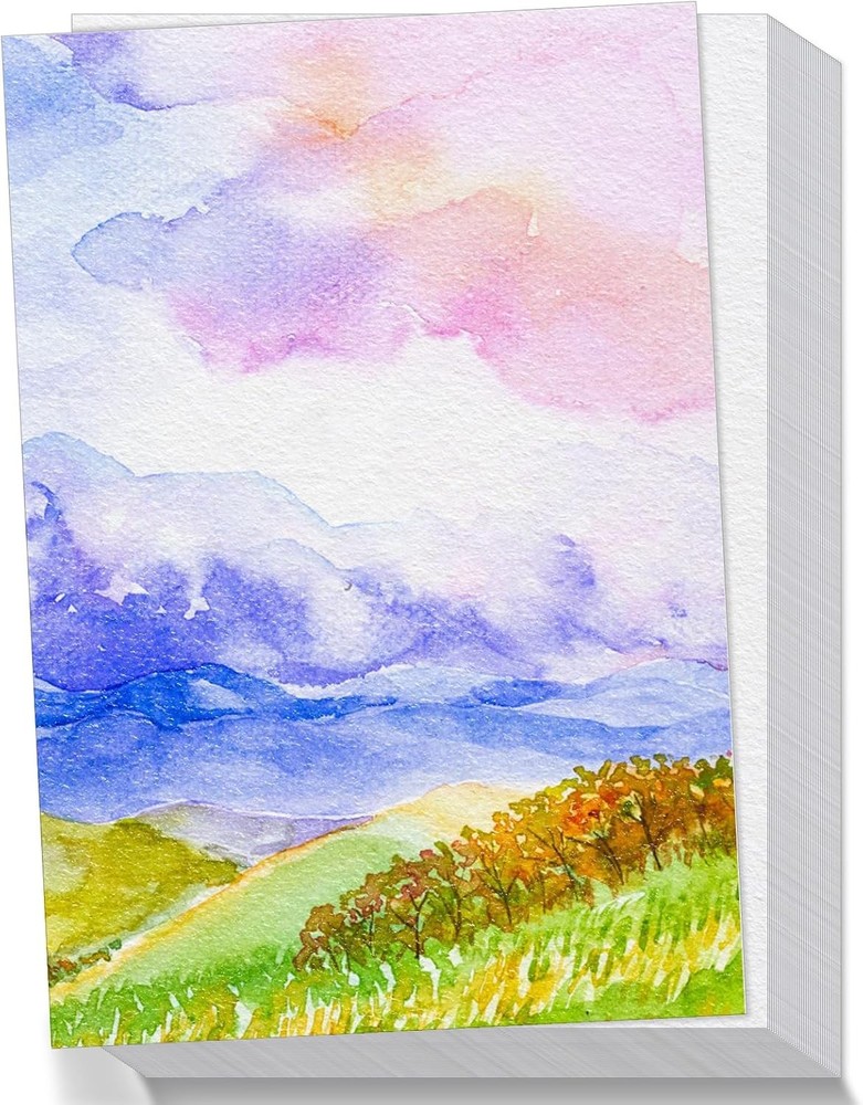 60 Sheets Watercolor Paper, 5 x 7 Inch Cold Press 5 x 7 Inches, 60