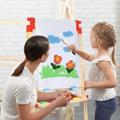 Easel Paper Roll 17” x 984” 82’, Arts and Crafts Drawing Paper Roll of Paper …