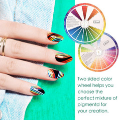 Creative Color Wheel, Paint Mixing Learning Guide Art Class Teaching Tool for Ma