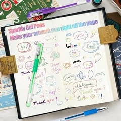 Glitter Gel Pens for Adult Coloring Books, 36 Colors Gel Marker Set Colored Pen