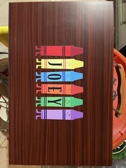 Art Supplies 81-Piece Deluxe Wooden Art Set Crafts Kit with Wooden Box “Joey”