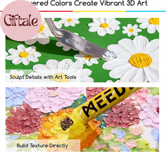 Soft Oil Pastels Set: 72 Vibrant Colors Oil Pastels for Artists Beginners Adults