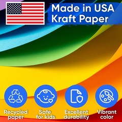 12″ x 1200″ (100 ft) Brown Construction Paper Roll, 12″W x 1200″L,