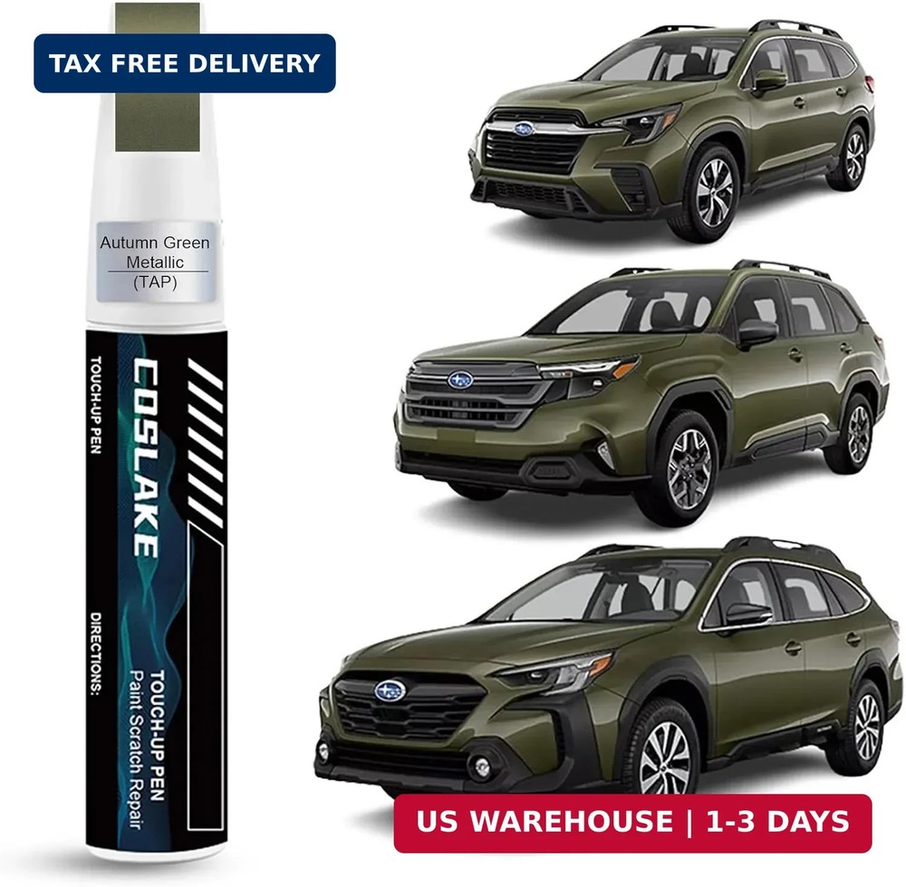 Touch Up Paint Kit For Subaru TAP Autumn Green Metallic Scratch Repair Pro Kit